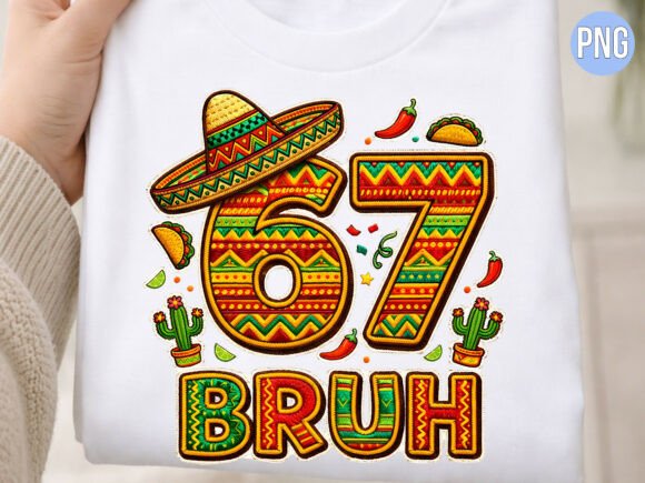 Download 67 Bruh Sombrero Mexican Style PNG - Mexican style Collection