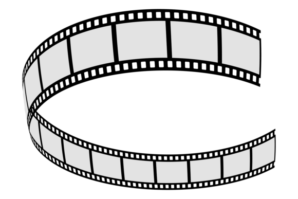 Download Blank Film Tape Curl Template. Decorativ - Decor Collection