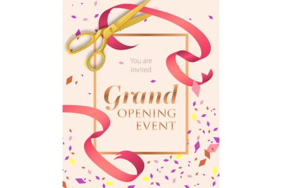 Download Grand Opening Event Lettering with Sciss - Lettering Collection
