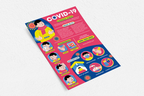 Download Covid-19 Pandemic Flyer Print Templates - Flyer Collection