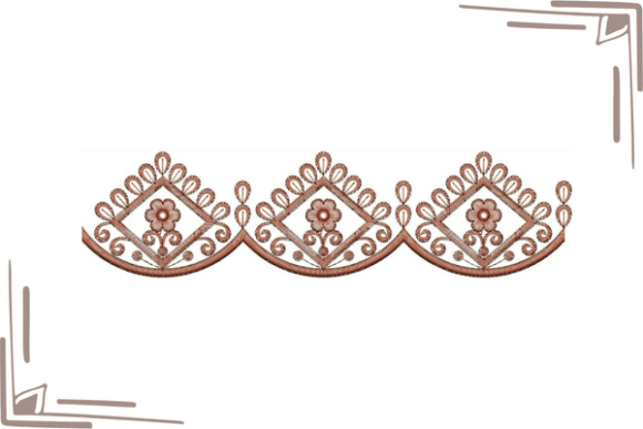 Download Mexican Style Cut Work Border - Mexican style Collection